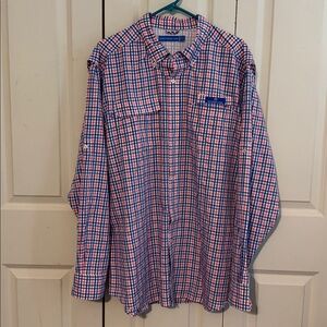 Southern Tide performance button down fishing shirt excellent condition size XL